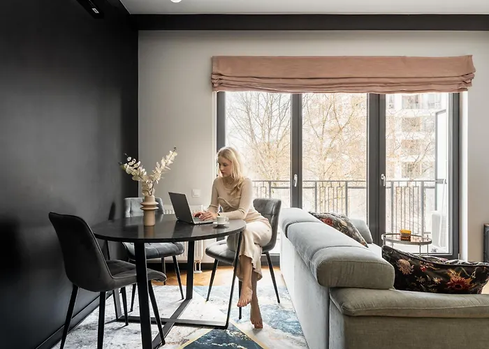 Апартаменты Art Deco Mokotow - Parking & Gym By Downtown