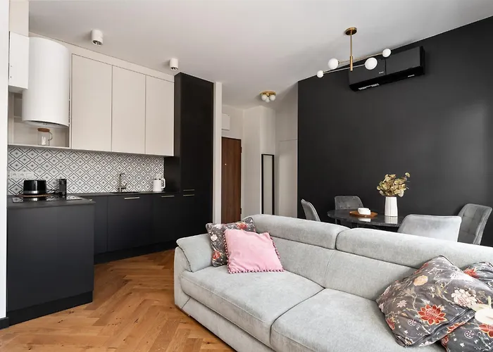 Apartment Art Deco Mokotow - Parking & Gym By Downtown Warschau